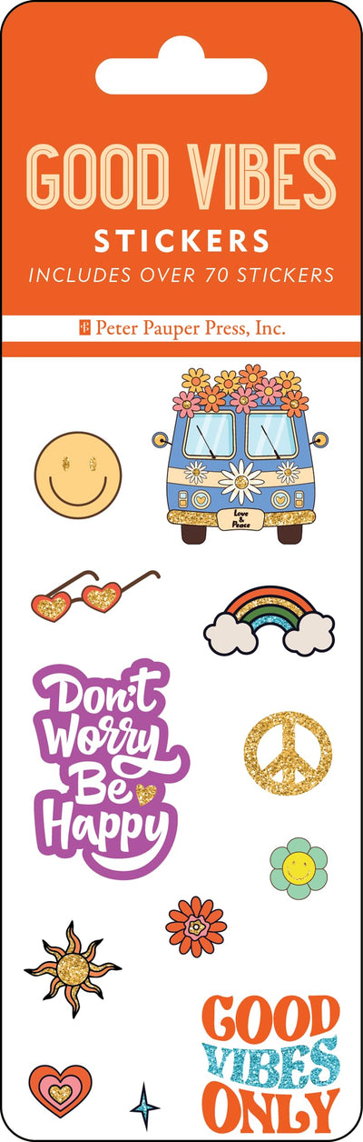 Good Vibes Sticker Set (Over 70 Stickers) (Sticker Sheets)
