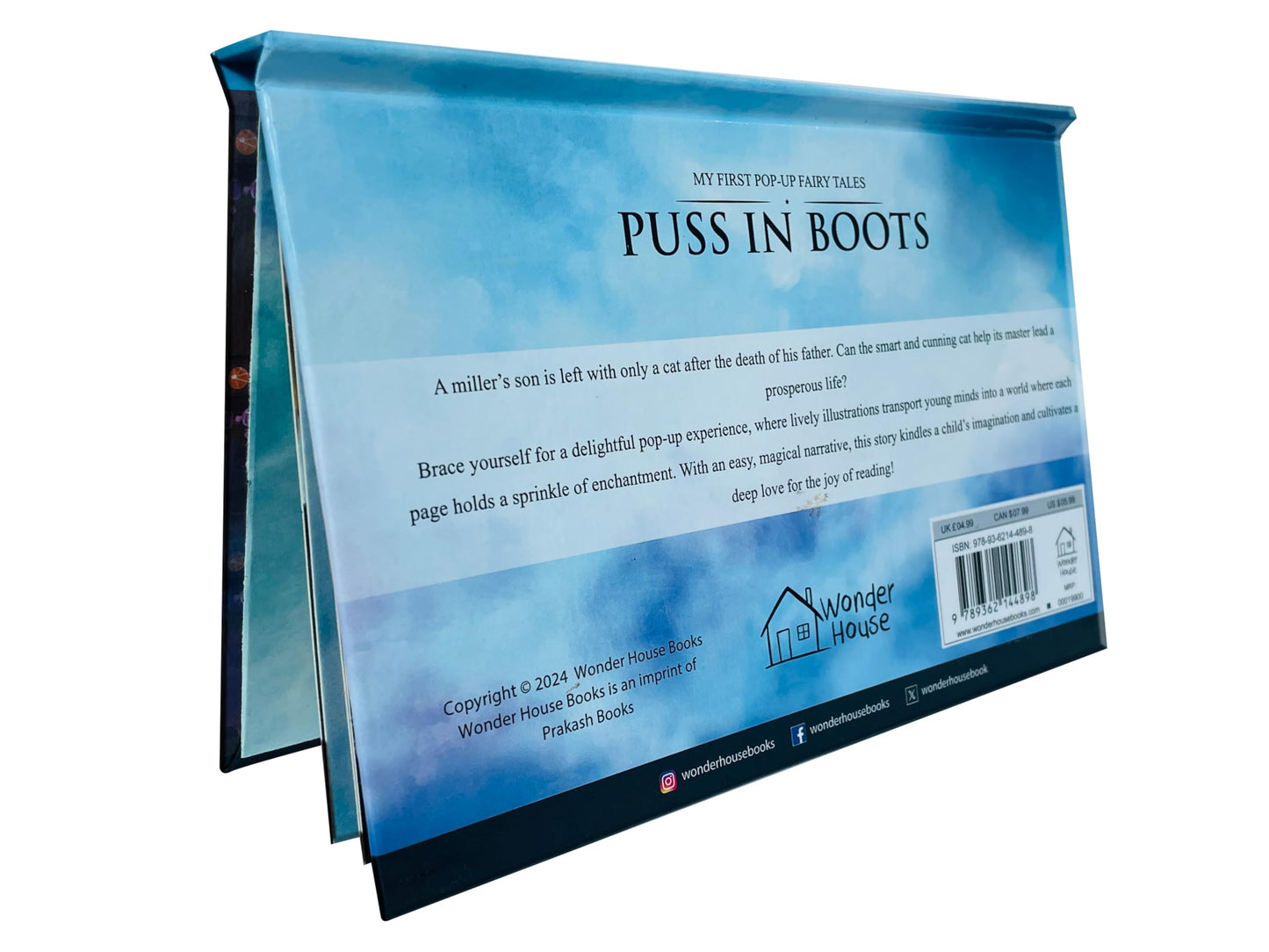 My First PopUp Fairy Tales Puss in The Boots