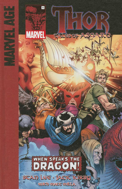 Marvel Age Thor Tales of Asgard 4: When Speaks the Dragon!