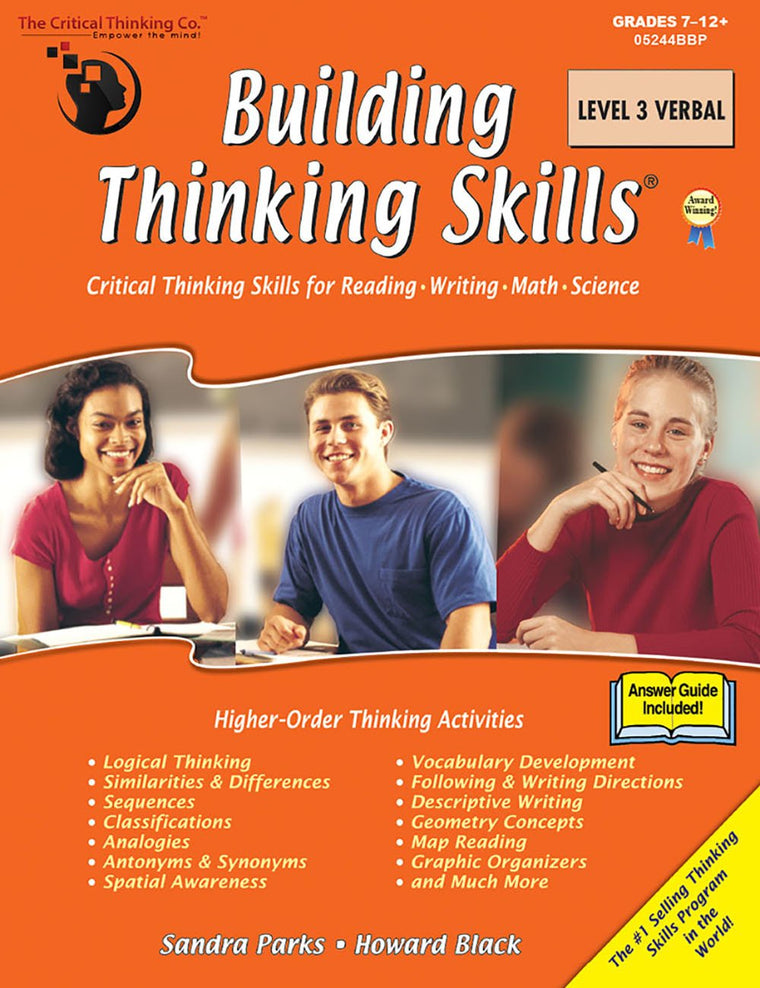 Building Thinking Skills Level 3 Verbal Workbook - Critical