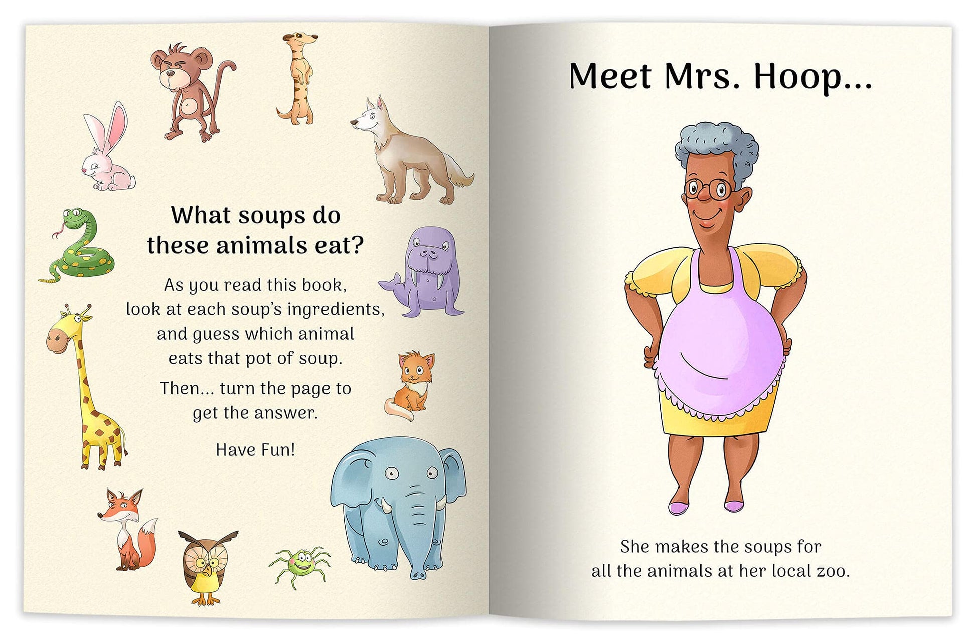 Bug Soup - Childrens Book for Ages 3-6: Boost Critical Thinking Skills & Spark Creativity With This Super Fun Zoo Animal Book For Kids - Identify and Discover Amazing Animals