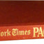 The New York Times Page One: Major Events 1900-1997 As Prese