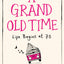 A Grand Old Time: The laugh-out-loud and feel-good romantic comedy with a difference