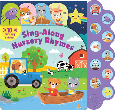 10-Button Sounds: Sing-Along Nursery Rhymes (10-Button Sound Books)