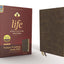 NIV, Life Application Study Bible, Third Edition, Bonded Leather, Brown, Red Letter