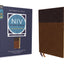 NIV Study Bible, Fully Revised Edition (Study Deeply. Believe Wholeheartedly.), Large Print, Leathersoft, Brown, Red Letter, Thumb Indexed, Comfort Print