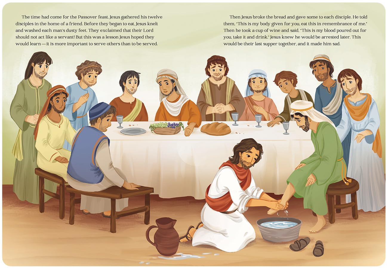 The Story of Easter: Christian Hardcover Picture Book for Children (Little Sunbeams)