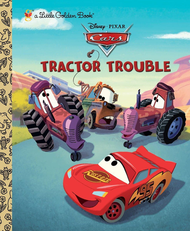 Tractor Trouble (Disney/Pixar Cars) (Little Golden Book) by