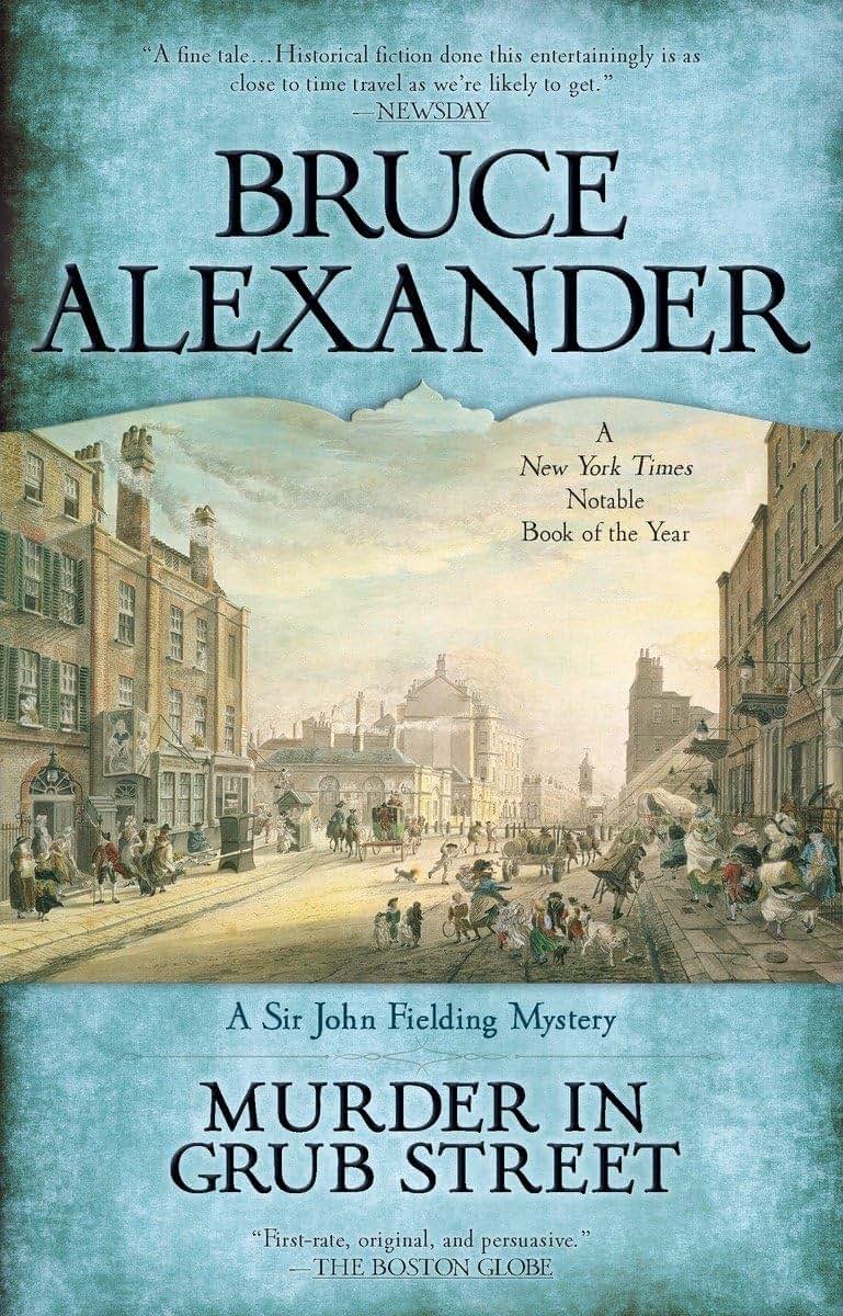 Murder in Grub Street (Sir John Fielding Mysteries (Paperback))