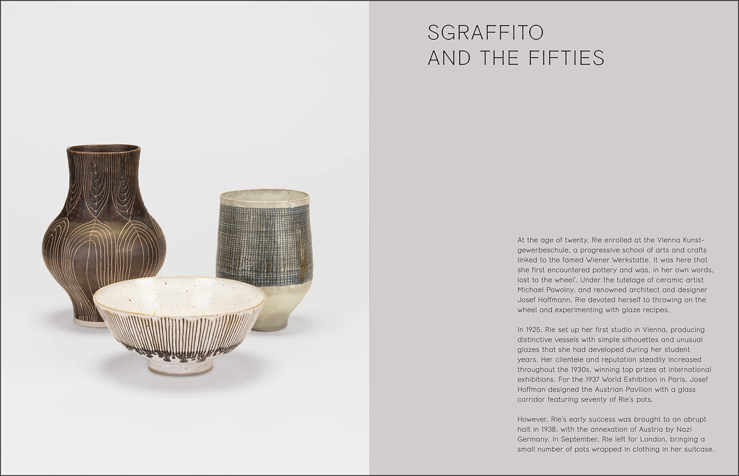 Lucie Rie: The Adventure of Pottery