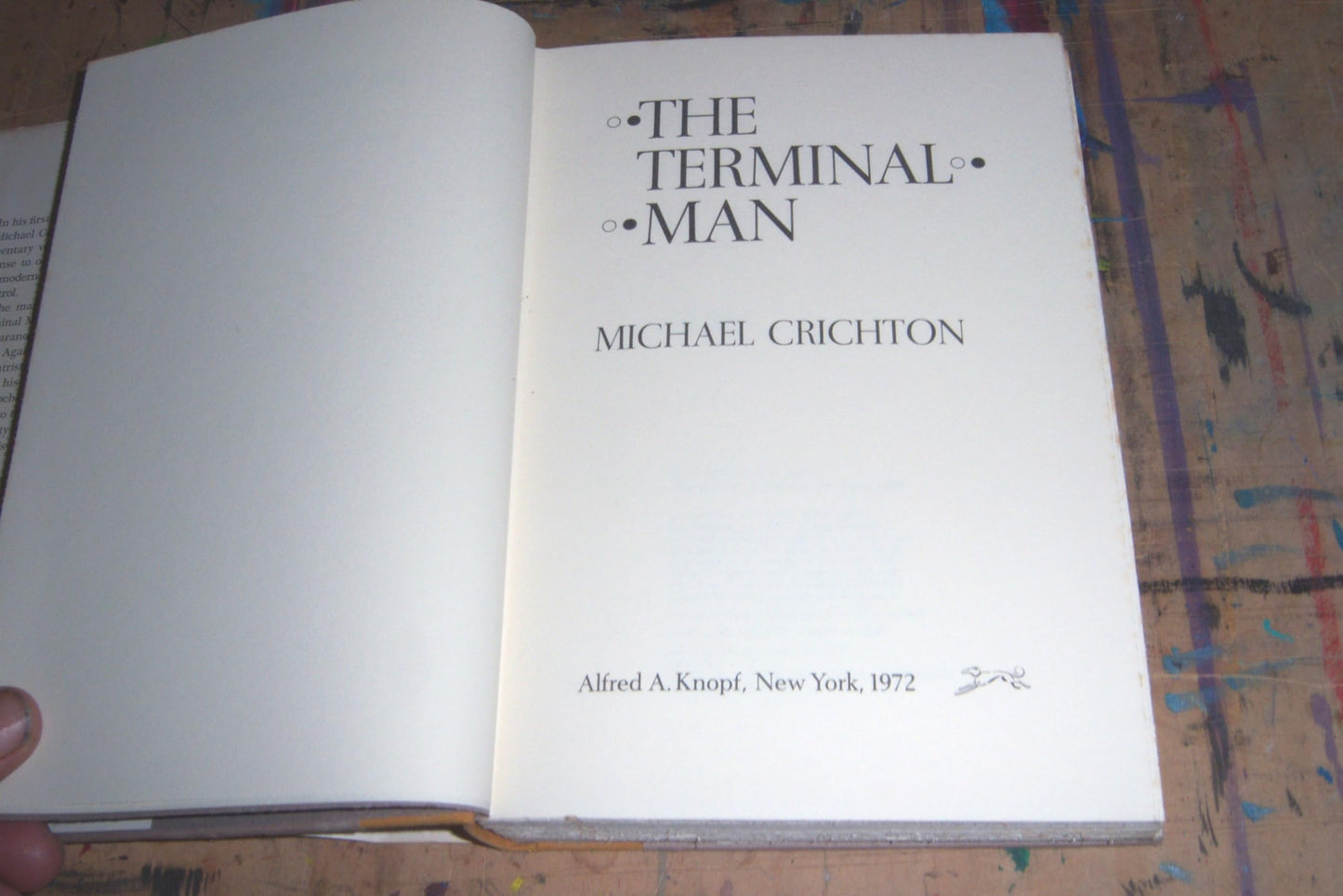 The Terminal Man by Crichton, Michael