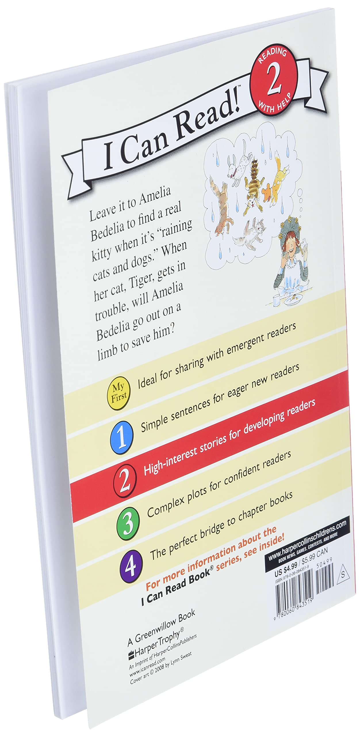Amelia Bedelia and the Cat: A Classic Level 2 I Can Read About Literal Language for Kids (Ages 4-8) (I Can Read Level 2)