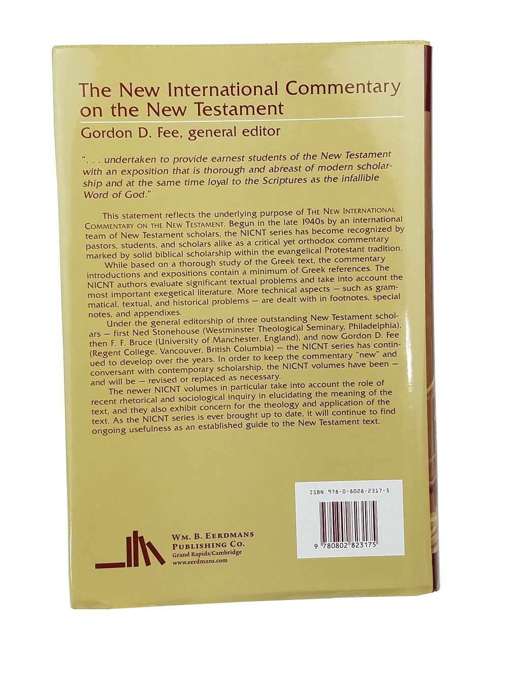 The Epistle to the Romans (New International Commentary on the New Testament (NICNT))
