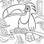Color by Number: At the Zoo - Coloring Books for Kids 4-6 Years, Old Super Thick Pages, Tear-Out for Display