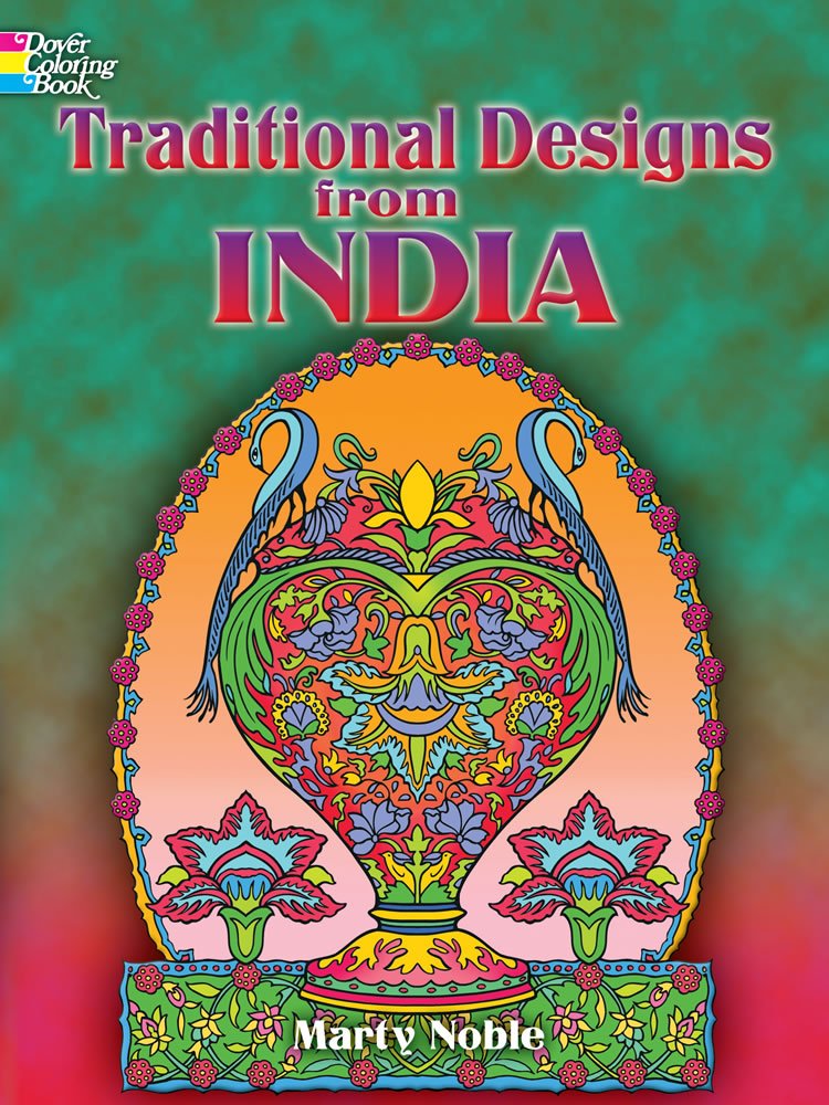 Traditional Designs from India Coloring Book (Dover Design Coloring Books)