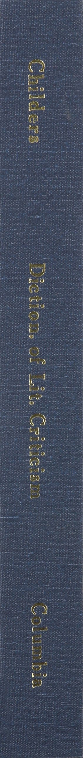 The Columbia Dictionary of Modern Literary and Cultural Criticism