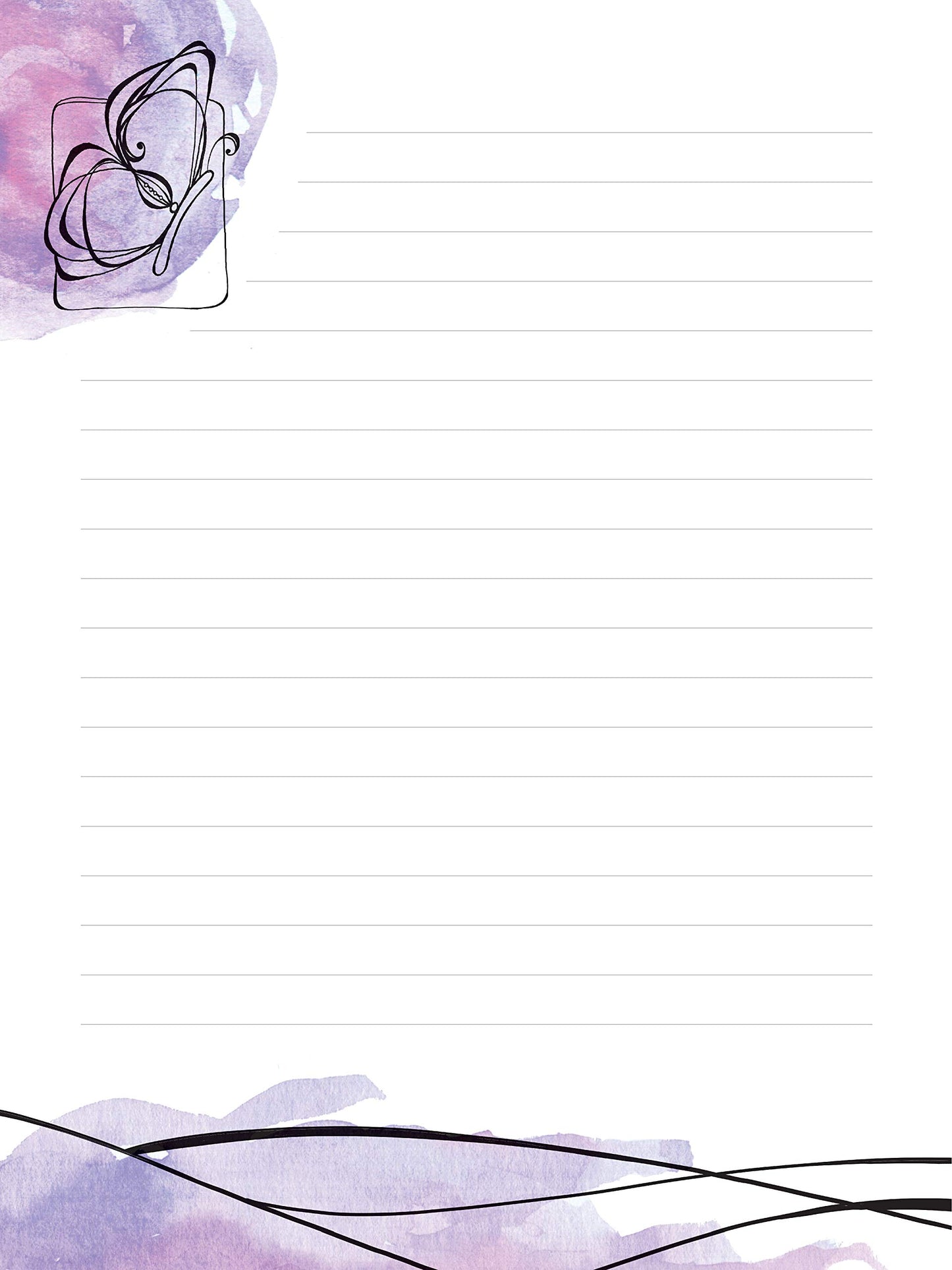 The Beloved Word: A Scripture Journal (Quiet Fox Designs) Faith-Based Lined Journaling Pages with Bible Verses, Illustrations, and Beautiful Bursts of Color from Talented Artist Joanne Fink