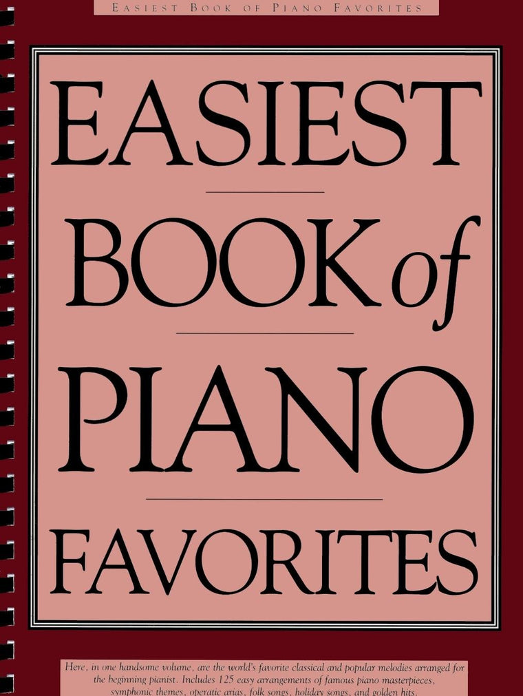 Easiest Book of Piano Favorites