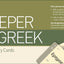 Going Deeper with New Testament Greek Vocabulary Cards