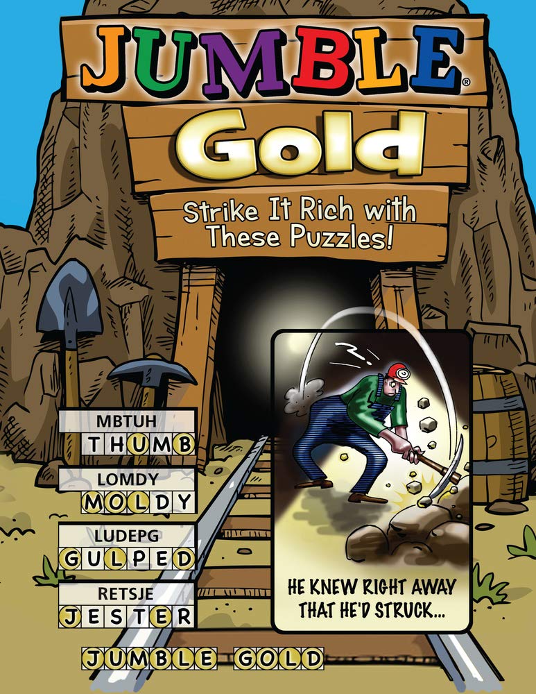 Jumble Gold: Strike It Rich with These Puzzles! (Jumbles)