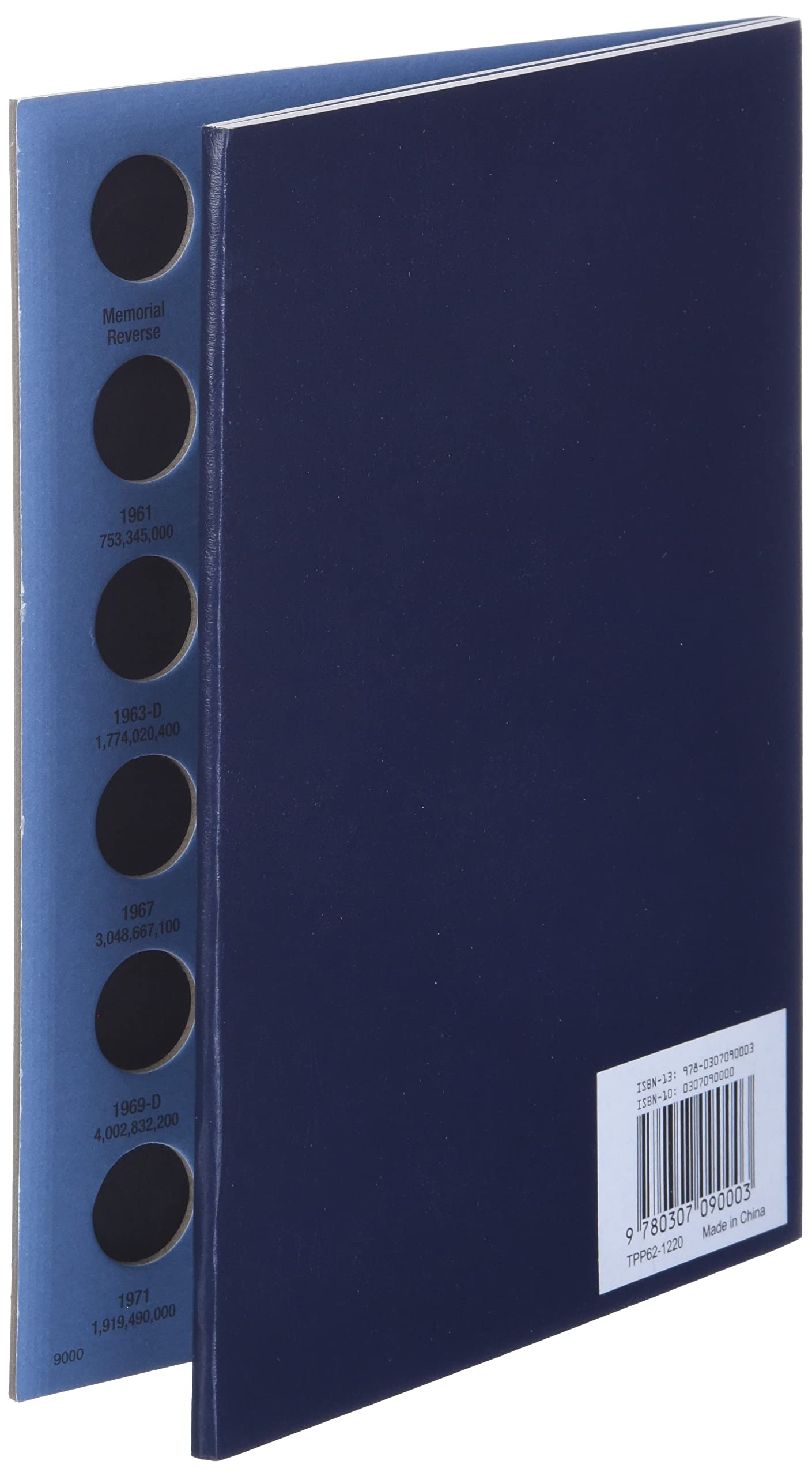 Lincoln Memorial Cents: Collection 1959 to 1998 (Official Whitman Coin Folder)