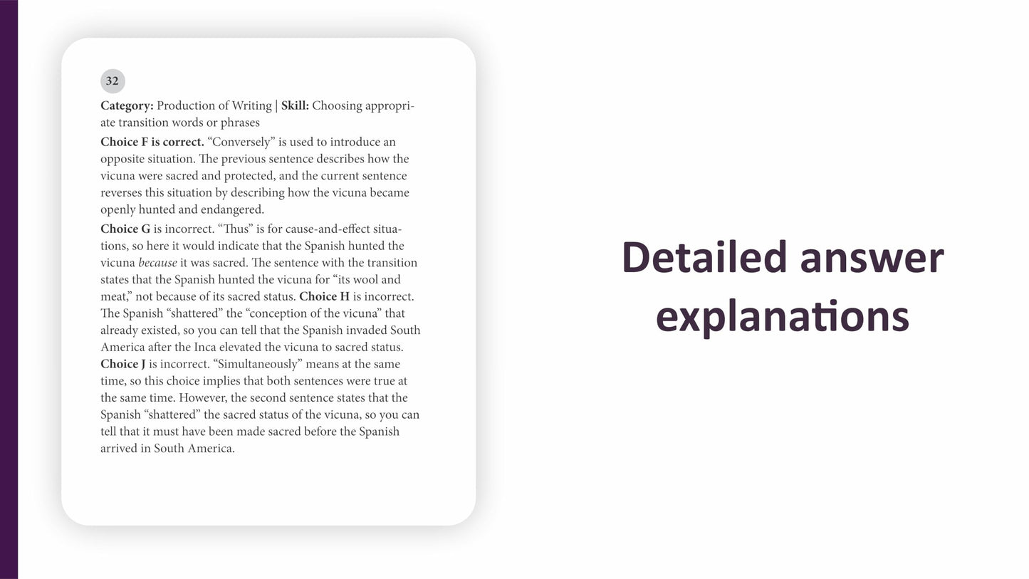 ACT Practice Tests: 2026-2027; 800+ Questions for the Enhanced ACT  6 Full-length Tests + Detailed Answer Explanations + Online Scoring Tool + Companion Notes (Test Prep Series)