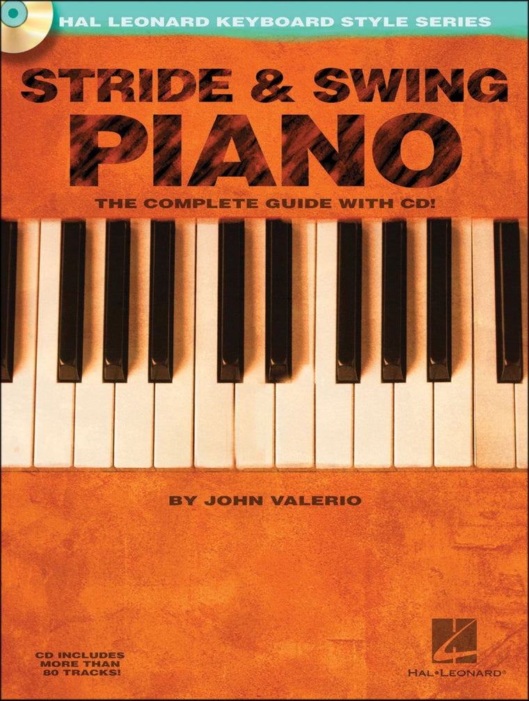 Stride & Swing Piano - Hal Leonard Keyboard Style Series (Book/Online Audio)