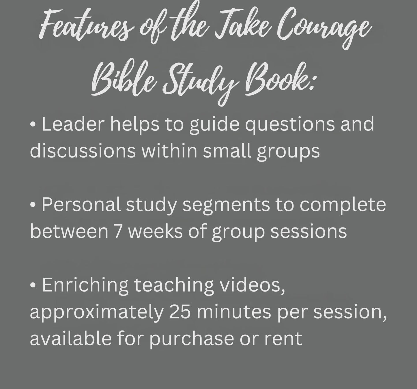 Take Courage - Bible Study Book: A Study of Haggai