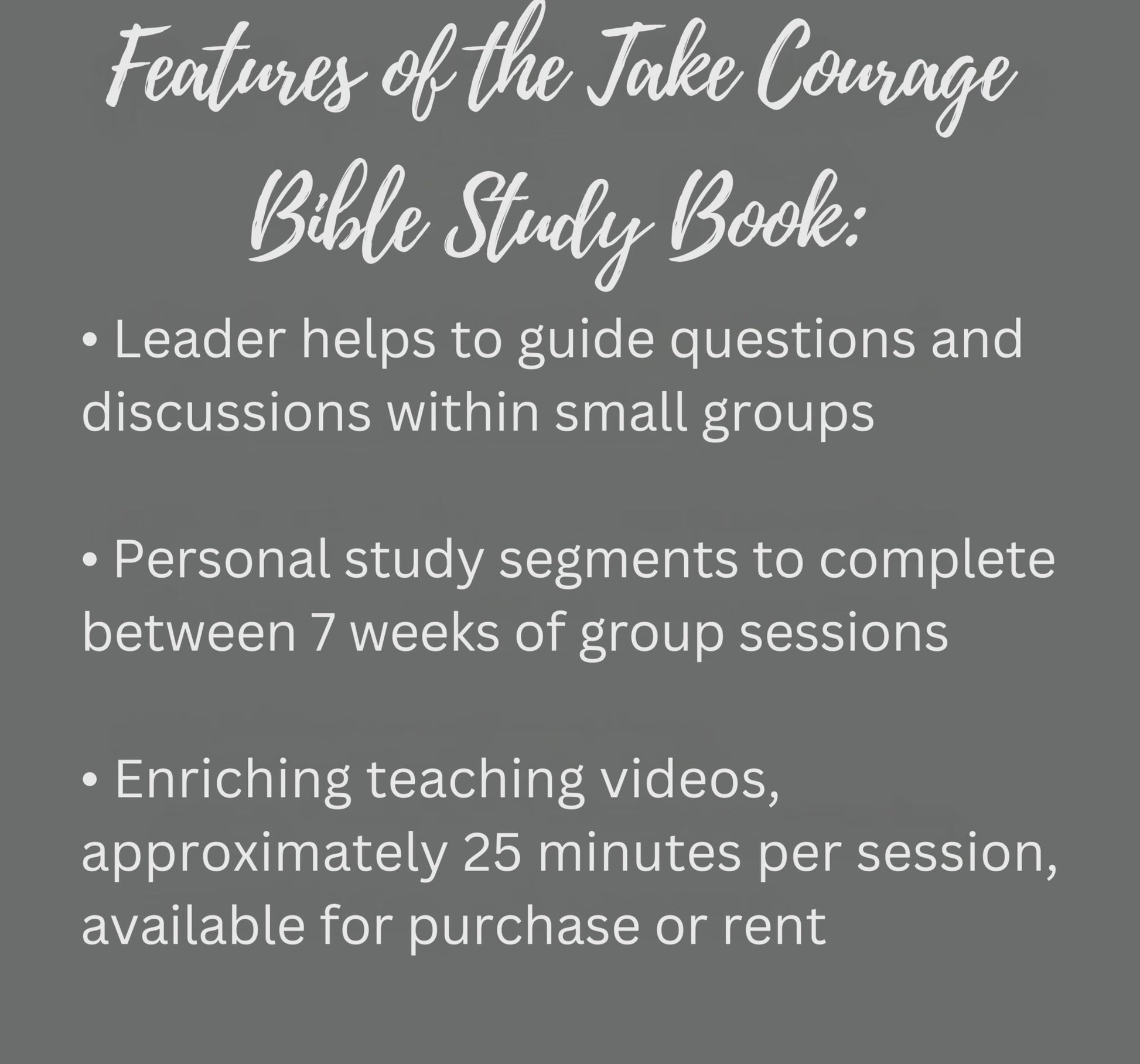 Take Courage - Bible Study Book: A Study of Haggai