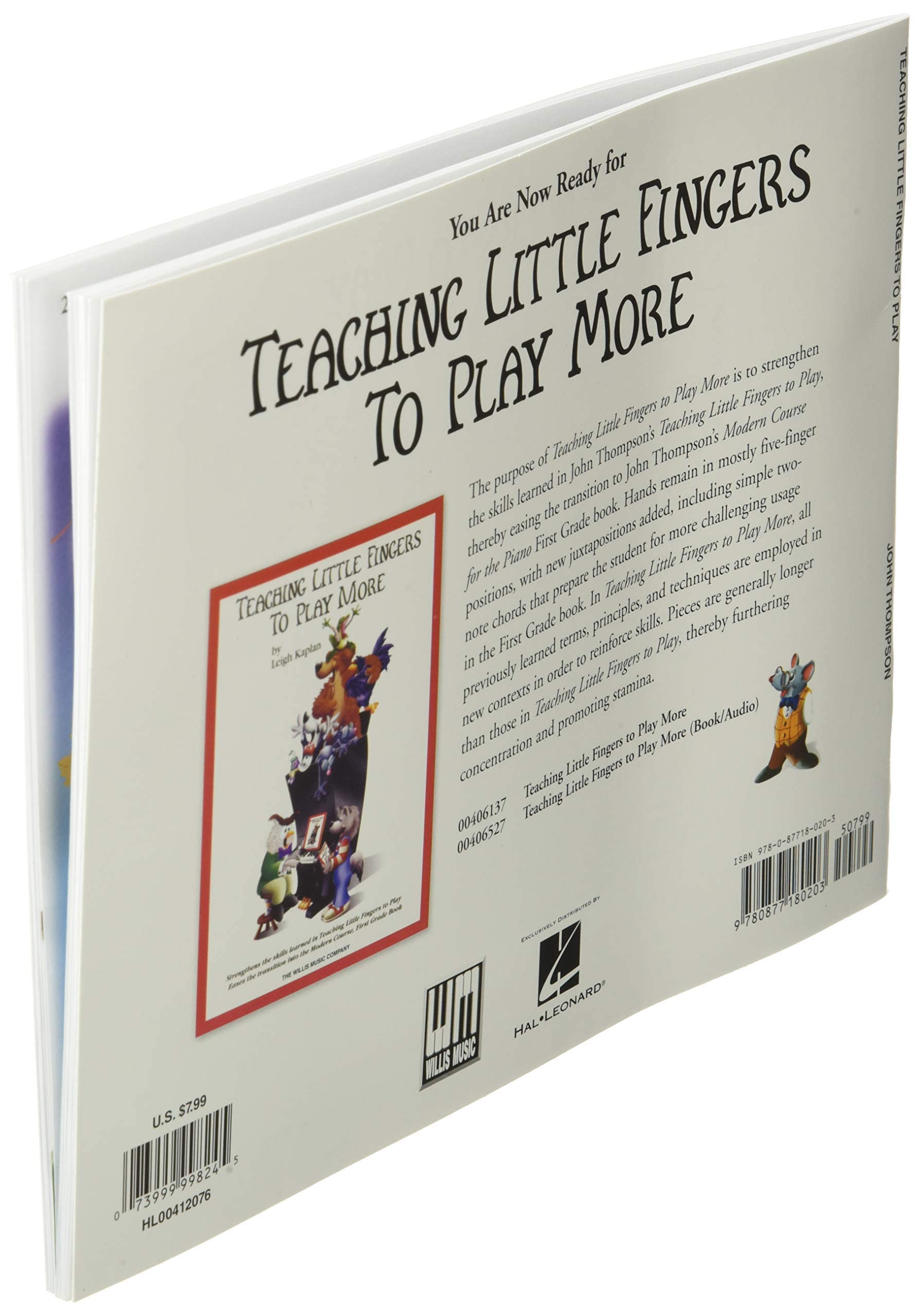Teaching Little Fingers to Play: A Book for the Earliest Beginner (John Thompsons Modern Course for The Piano)