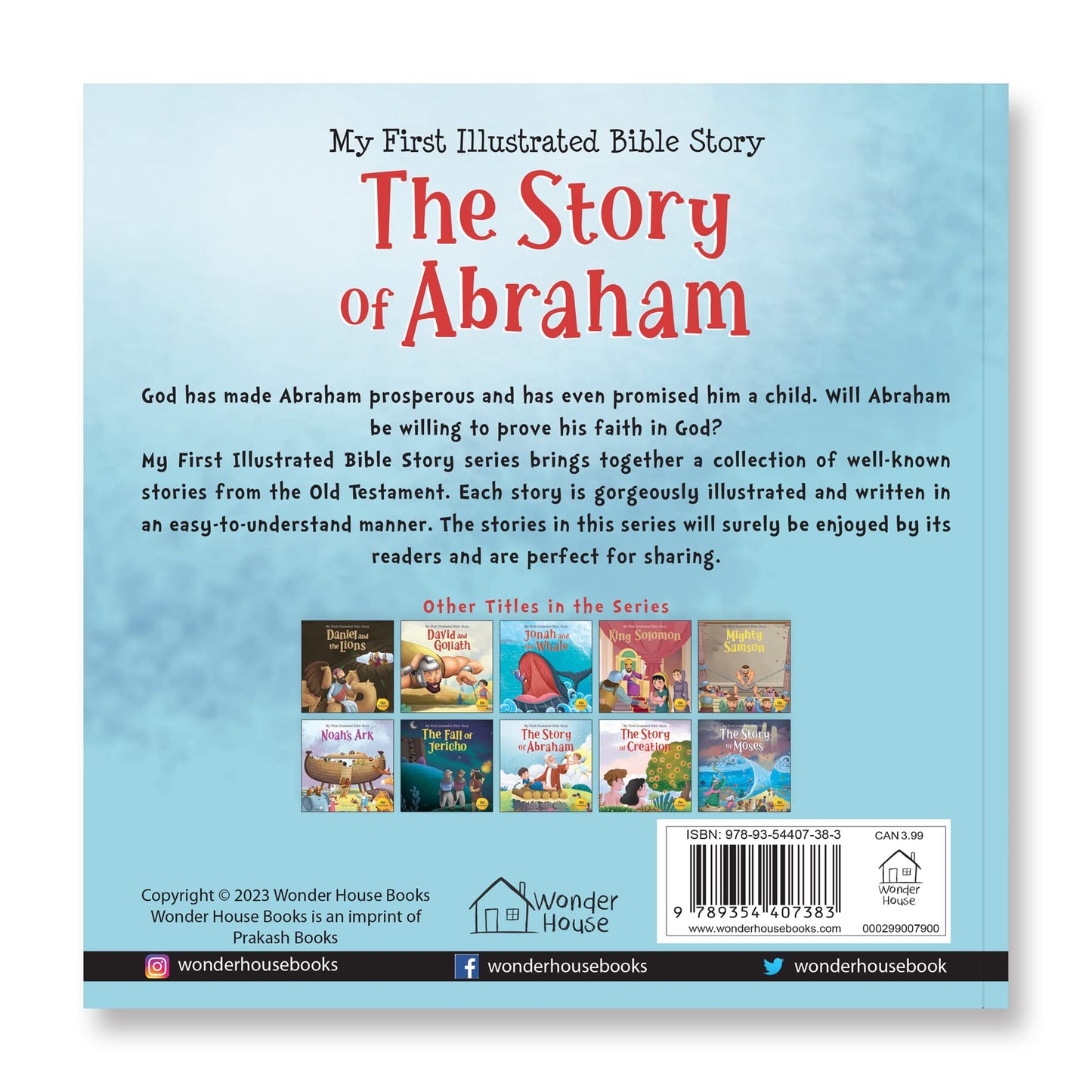 My First Illustrated Bible Story: The Story of Abraham (My First Bible Stories)
