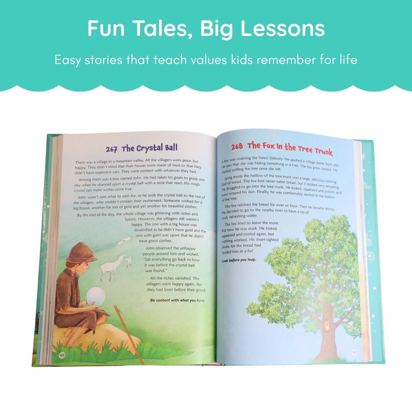 365 Moral Stories Book for Kids Ages 4-8 - A Collection of Short Illustrated Stories to Teach Moral Values, Good Habits & Life Lessons  Ideal Bedtime Reading for Young Children