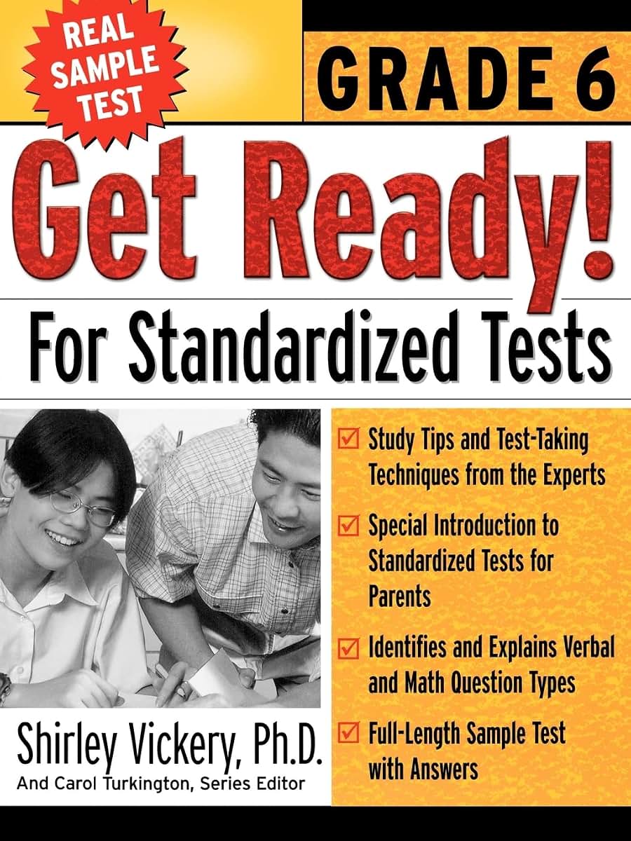 Get Ready! For Standardized Tests : Grade 6