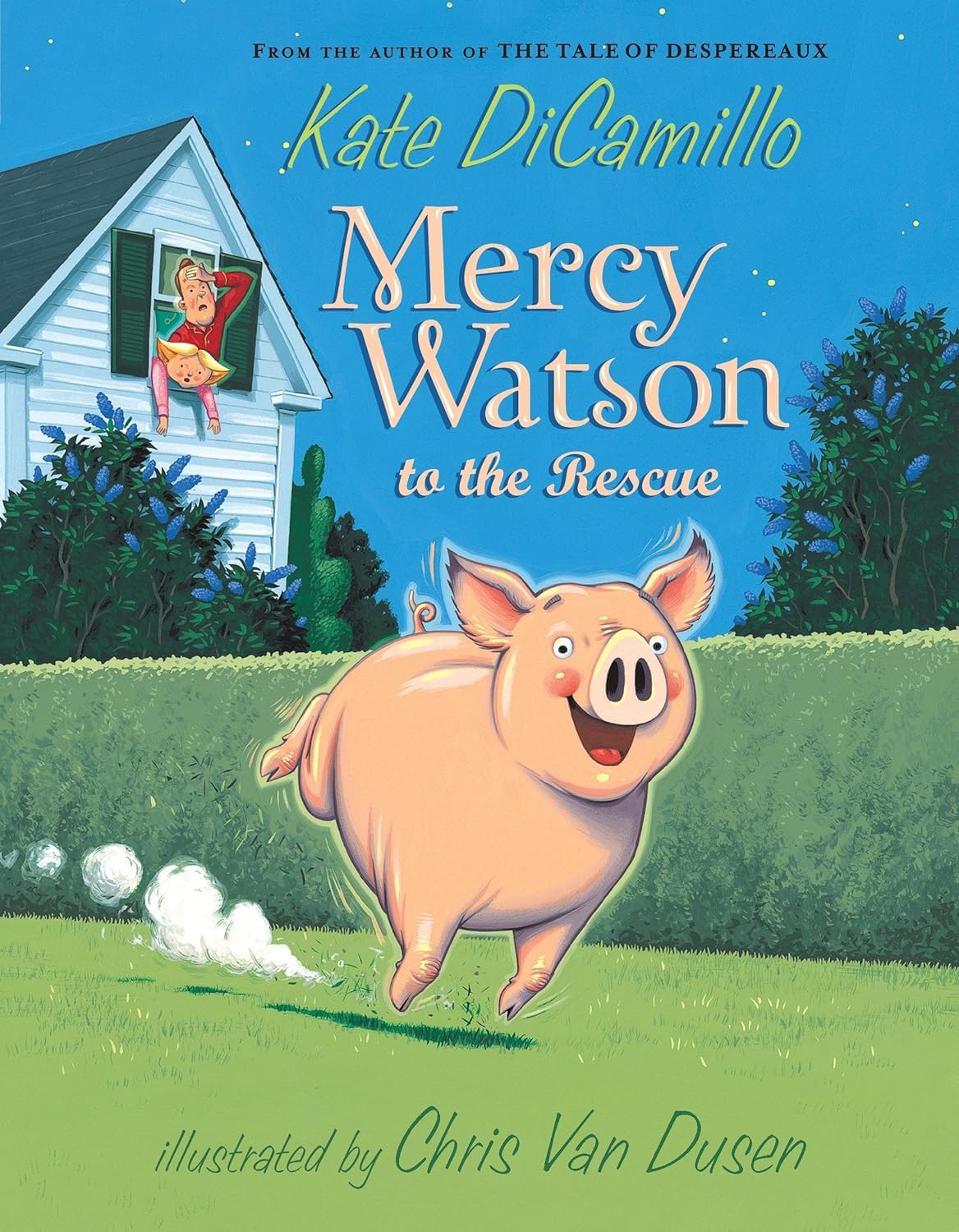 Mercy Watson Series 1-6 Books Collection Set By Kate DiCamillo(The Rescue, Goes for a Ride, Fights Crime, Princess in Disguise, Thinks Like a Pig & Something Wonky This Way Comes)