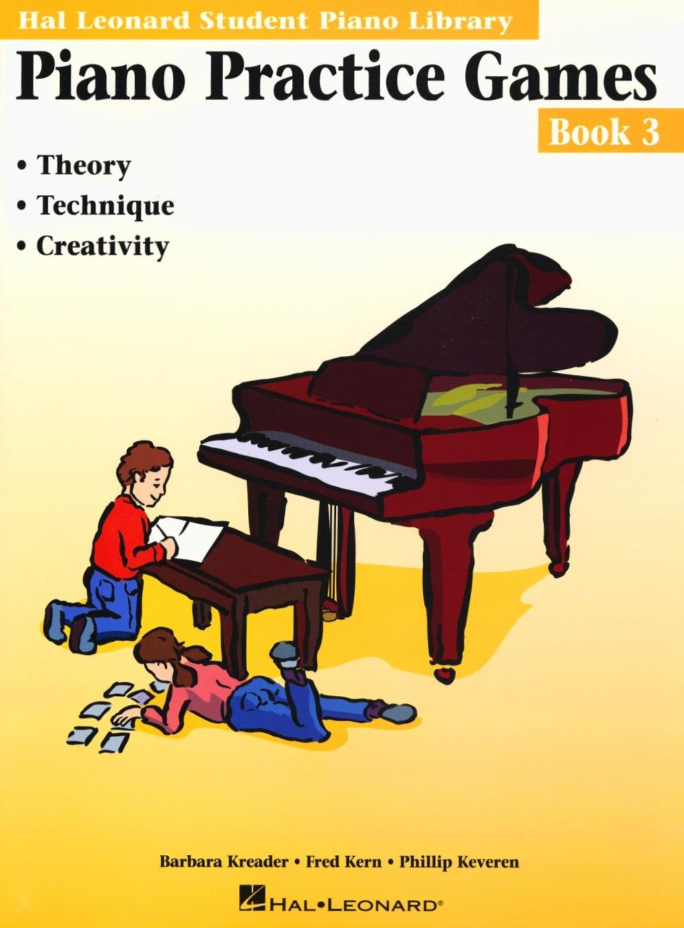 Piano Practice Games Book 3: Hal Leonard Student Piano Libra