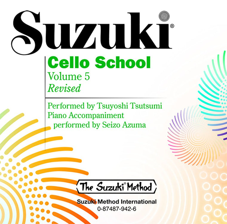 Suzuki Cello School: Performed Tsuyoshi Tsutsumi Vol 5