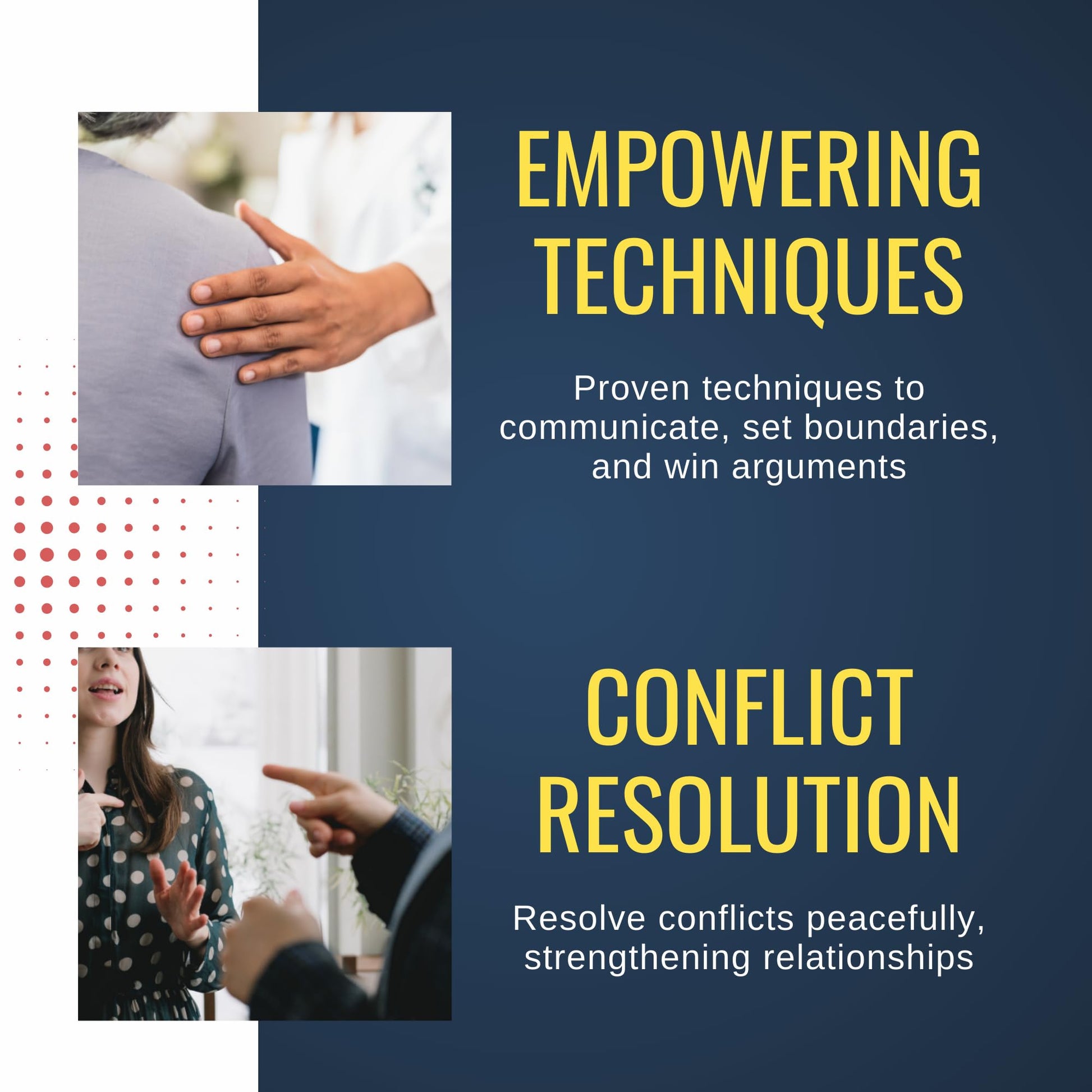 Nonviolent Communication [3-in-1]: 137 Techniques & Hacks to Have Difficult Conversations Without Fighting. Set Boundaries and Take Charge of your Life by Speaking Up, Saying No, and Defining Limits