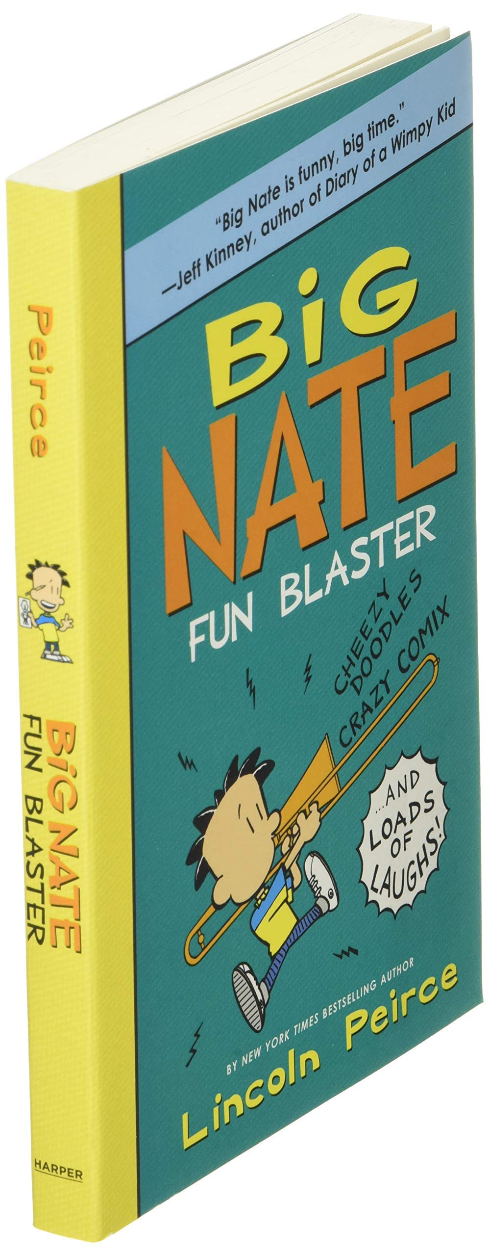Big Nate: Fun Blaster: Cheezy Doodles, Crazy Comix, and Loads of Laughs! (Big Nate Activity Book, 2)