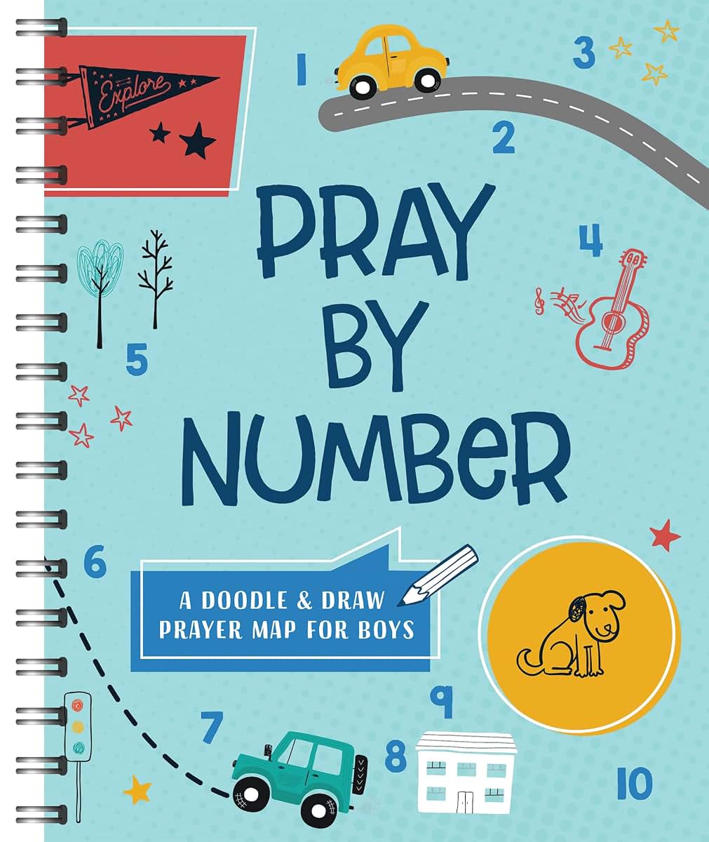 Pray by Number (Boys): A Doodle and Draw Prayer Map for Boys (Faith Maps)