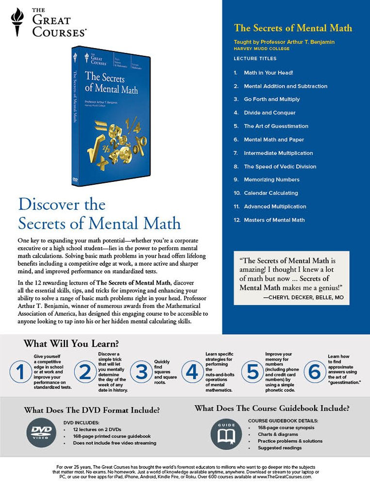 Secrets of Mental Math