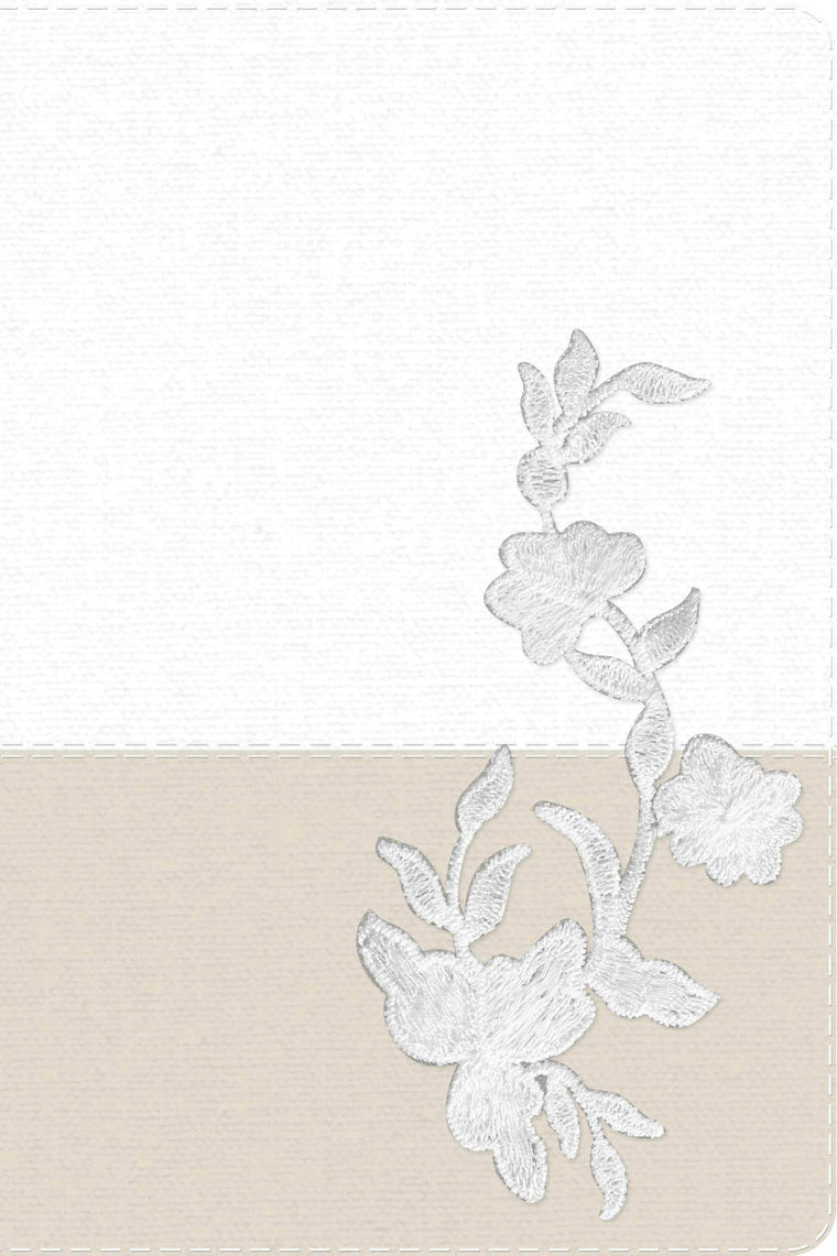 Reina Valera 1960 Biblia Recuerdo de Boda, blanco/lino/encaje símil piel (Reina Valera 1960 Keepsake Brides Bible, White/Linen/Lace, LeatherTouch) (Spanish Edition)