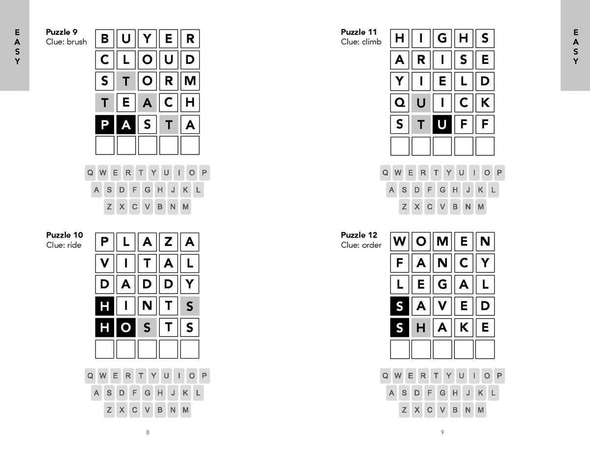 Wordle Challenge 2: 500 puzzles to do anywhere, anytime (Puzzle Challenge)