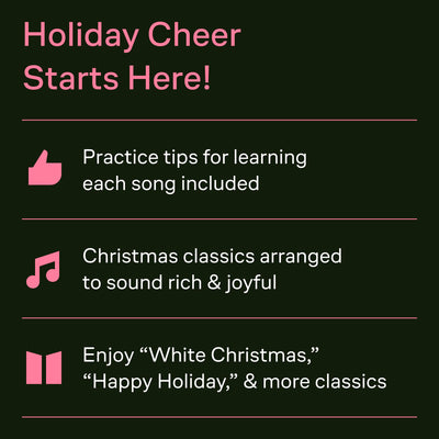 Christmas Songs for Kids  Easy Piano Songbook includes 25 Holiday Favorites with Lyrics for Beginners  Fun and Simple Christmas Sheet Music for Young Pianists  Practice Tips and Festive Tunes