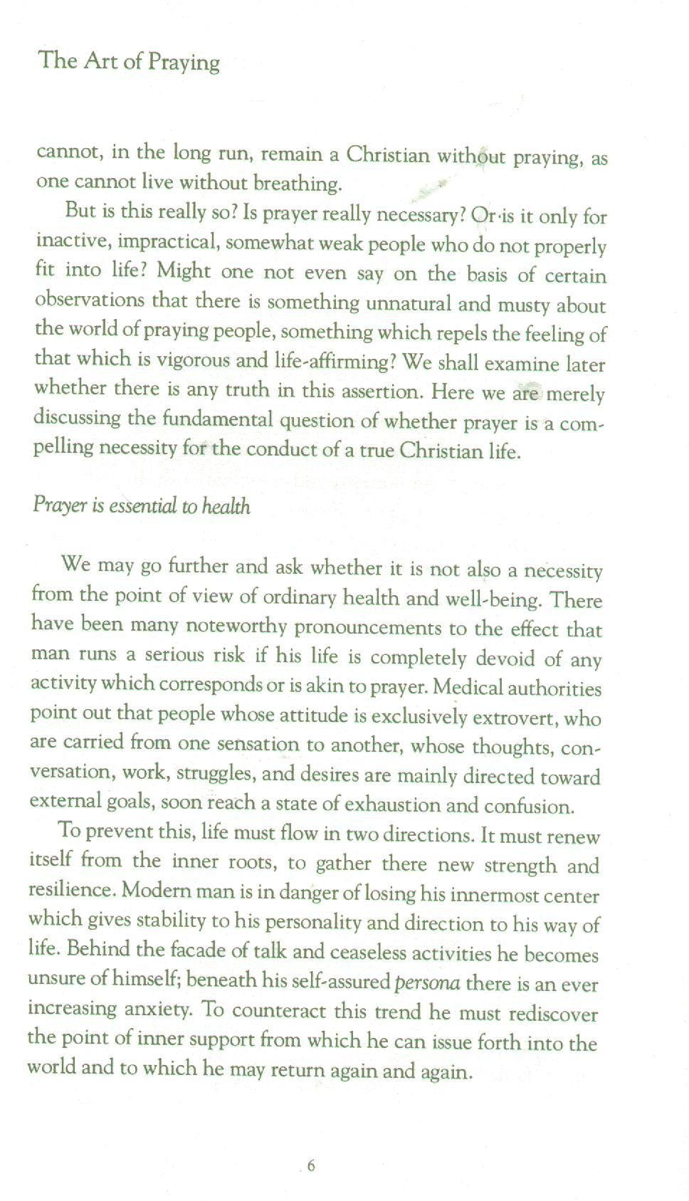 The Art of Praying: The Principles and Methods of Christian