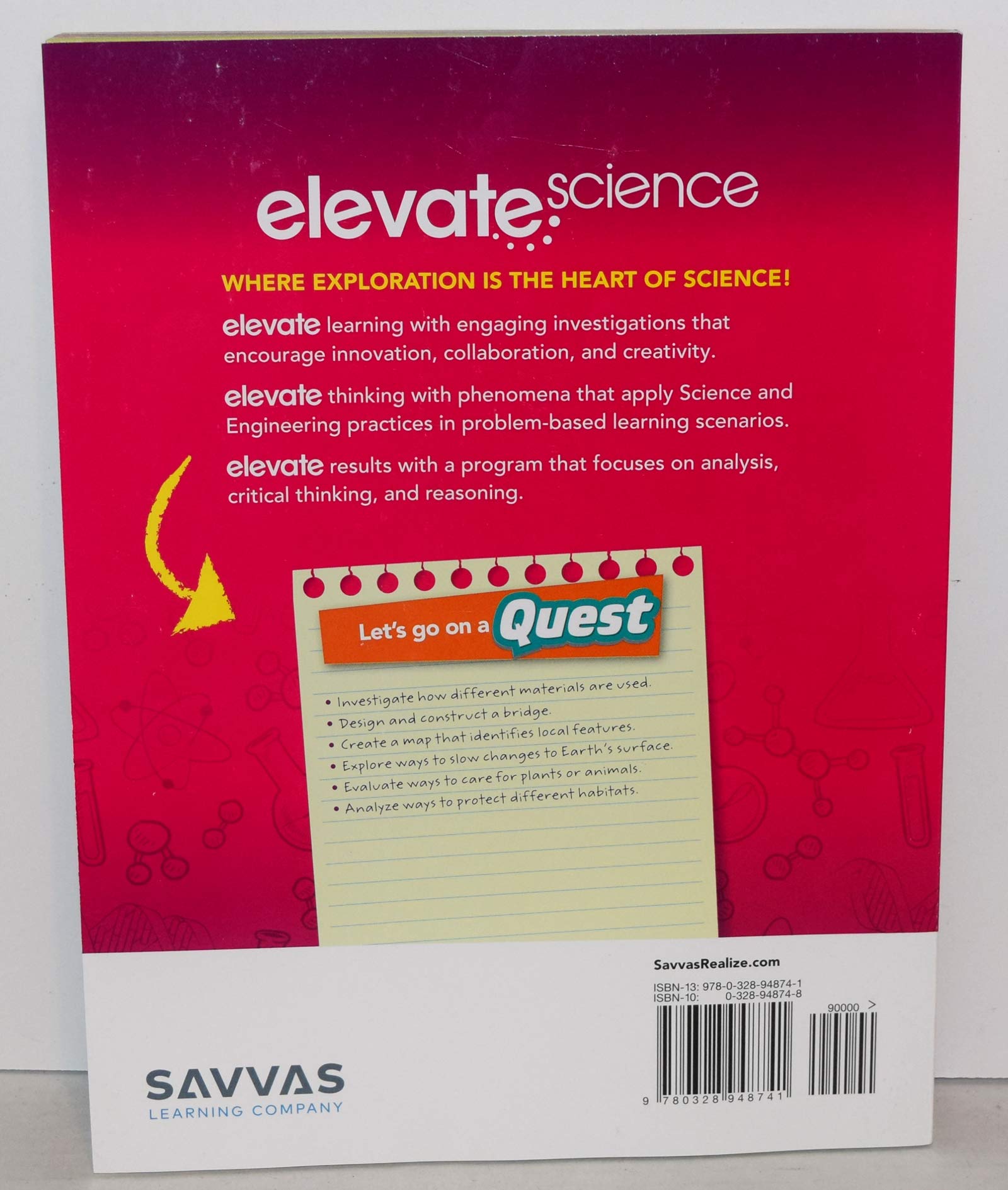 ELEVATE ELEMENTARY SCIENCE 2019 STUDENT EDITION GRADE 2