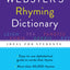 Webster's Rhyming Dictionary, Newest Edition