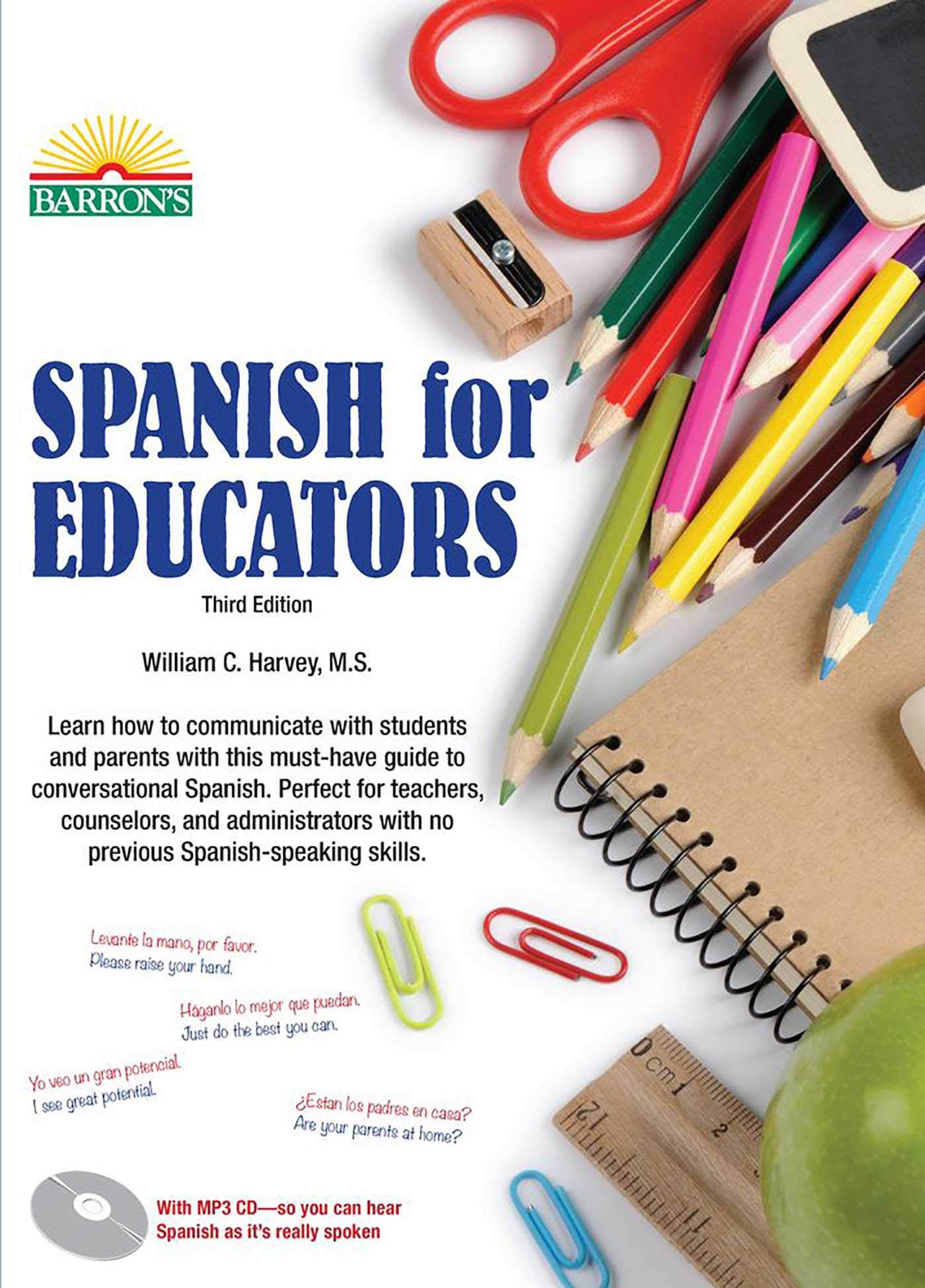 Spanish for Educators: with Online Audio (Barron's Foreign Language Guides)