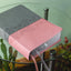 NIV, Quest Study Bible, Leathersoft, Gray/Pink, Comfort Print: The Only Q and A Study Bible