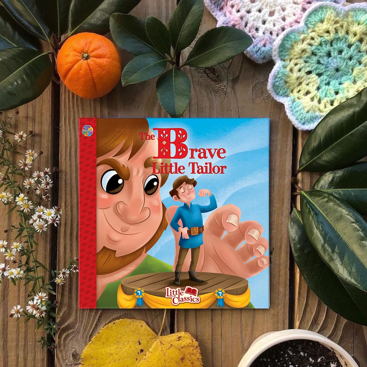 Phidal The Brave Little Tailor Little Classics - Stories for kids, 24-page storybook