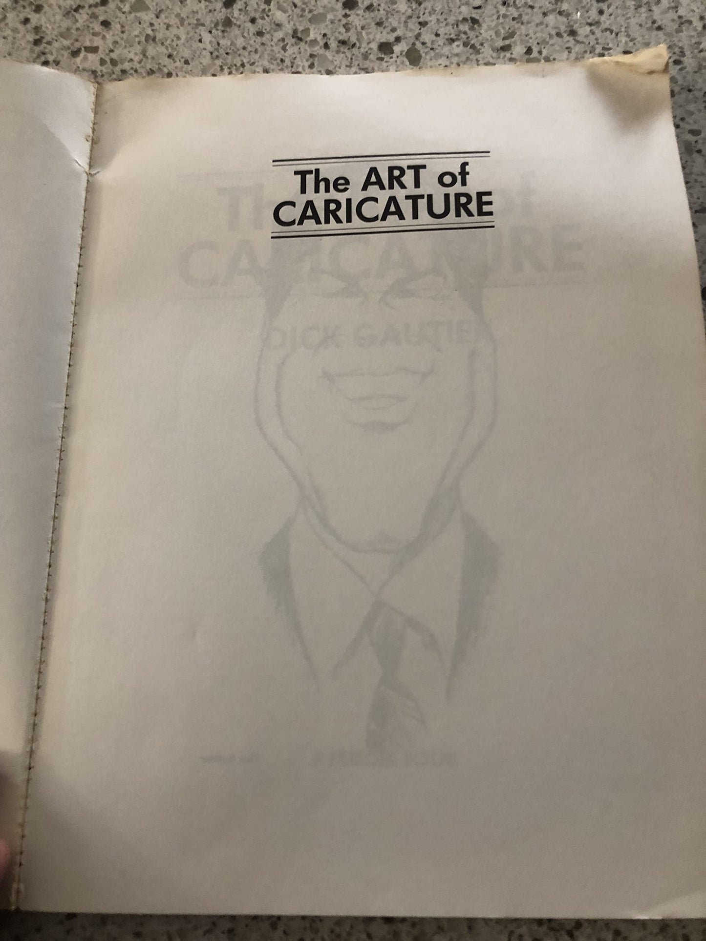 Art of Caricature by Gautier, Dick